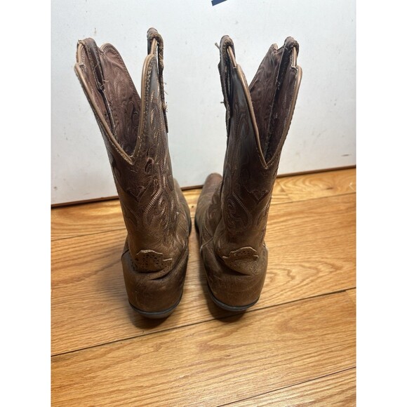 Justin Brown L2561 McKayla Leather Western Cowboy Cowgirl Boots Women Size 8.5 B - Picture 5 of 9